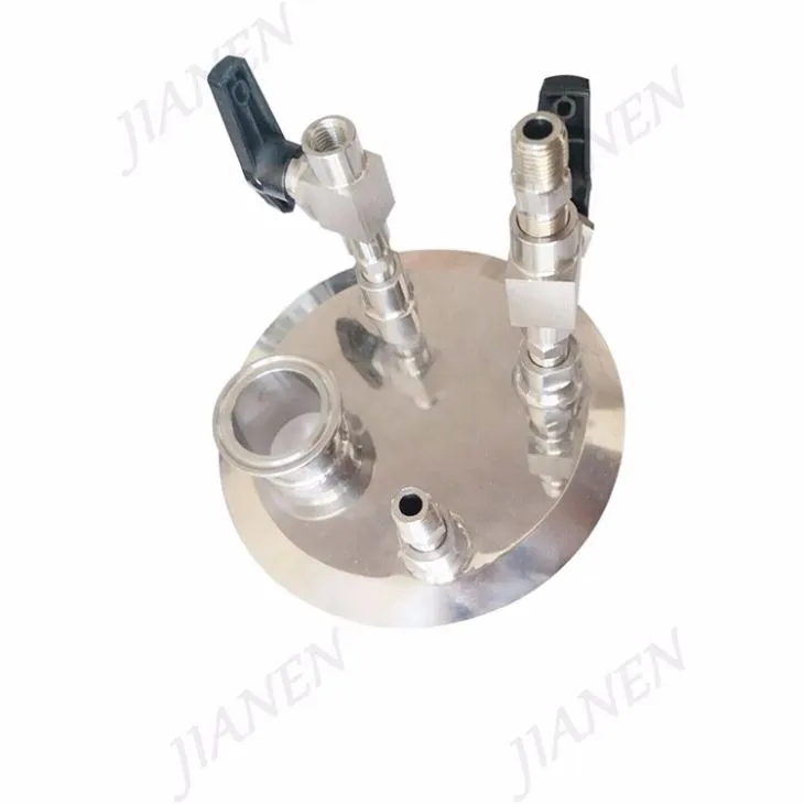 END CAP LID FOR EXTRACTOR